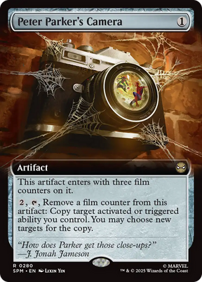 Magic: The Gathering - Peter Parker's Camera Foil - Marvel's Spider-Man