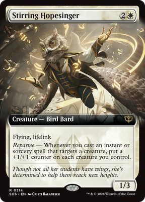 Magic: The Gathering - Stirring Hopesinger - Secrets of Strixhaven