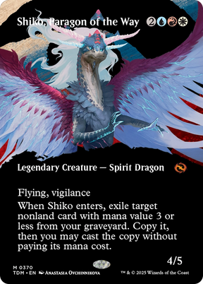 Magic: The Gathering - Shiko, Paragon of the Way Foil - Tarkir: Dragonstorm