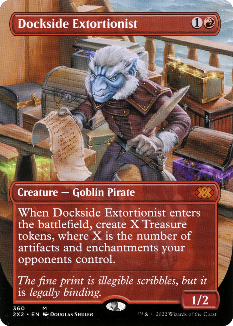 Magic: The Gathering - Dockside Extortionist Foil - Double Masters 2022