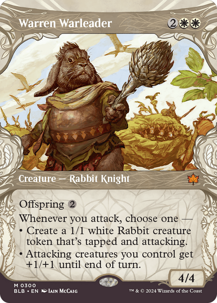 Magic: The Gathering - Warren Warleader Foil - Bloomburrow