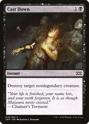 Magic: The Gathering - Cast Down Foil - Double Masters