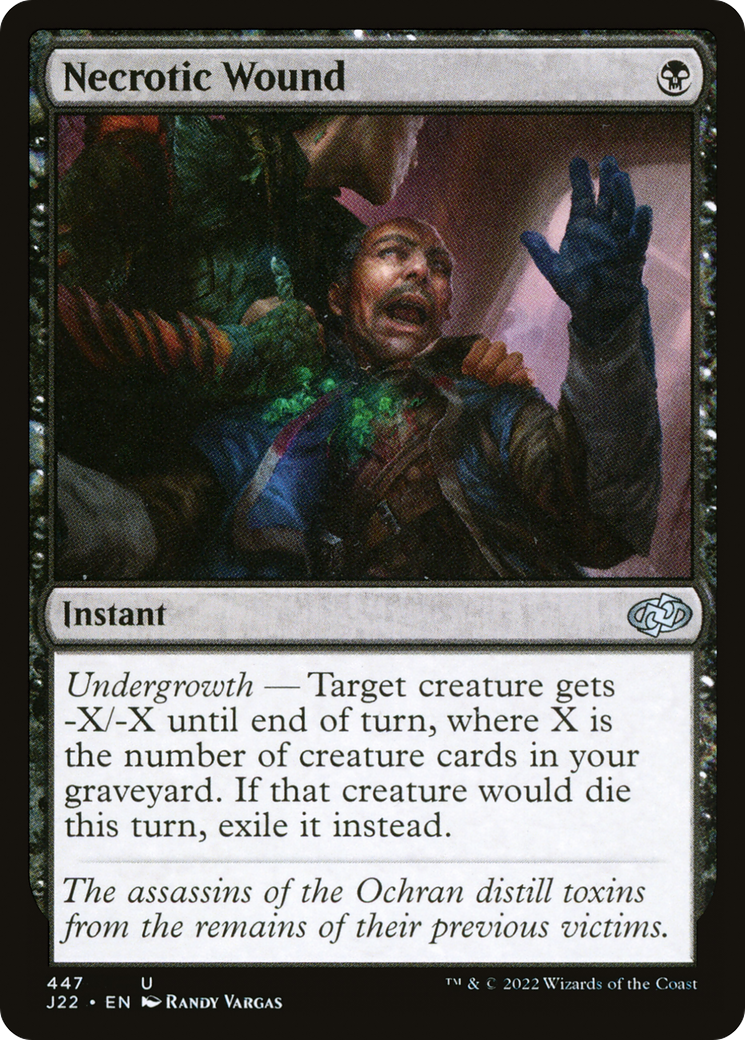 Magic: The Gathering - Necrotic Wound - Jumpstart 2022