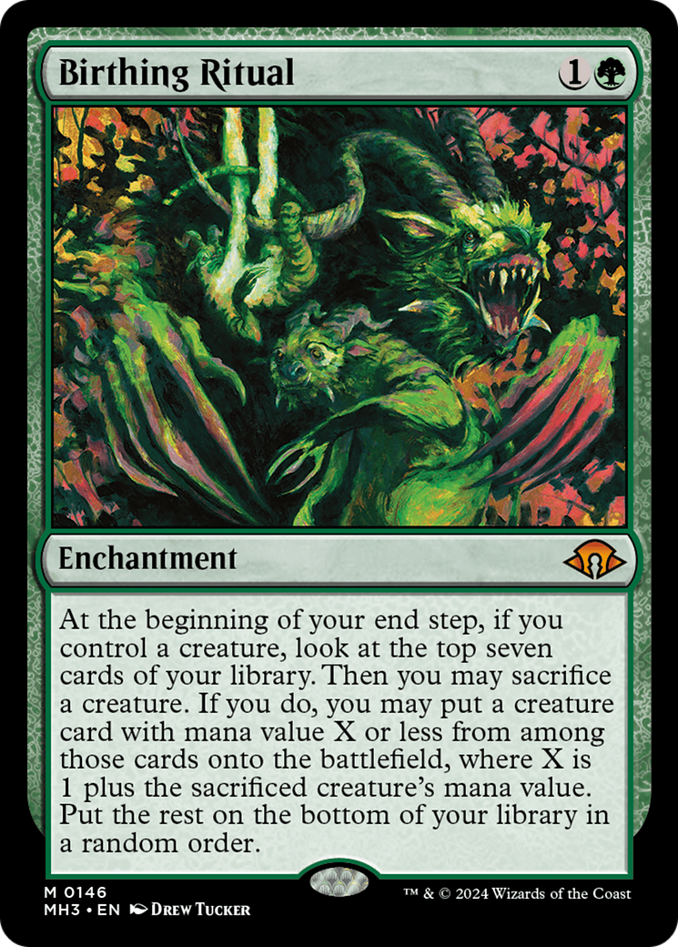 Magic: The Gathering - Birthing Ritual Foil - Modern Horizons 3