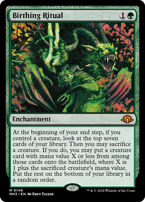 Magic: The Gathering - Birthing Ritual Foil - Modern Horizons 3