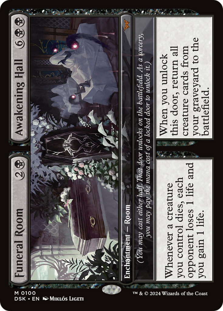 Magic: The Gathering - Funeral Room // Awakening Hall - Duskmourn: House of Horror