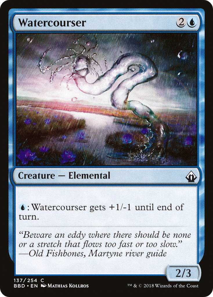 Magic: The Gathering - Watercourser Foil - Battlebond