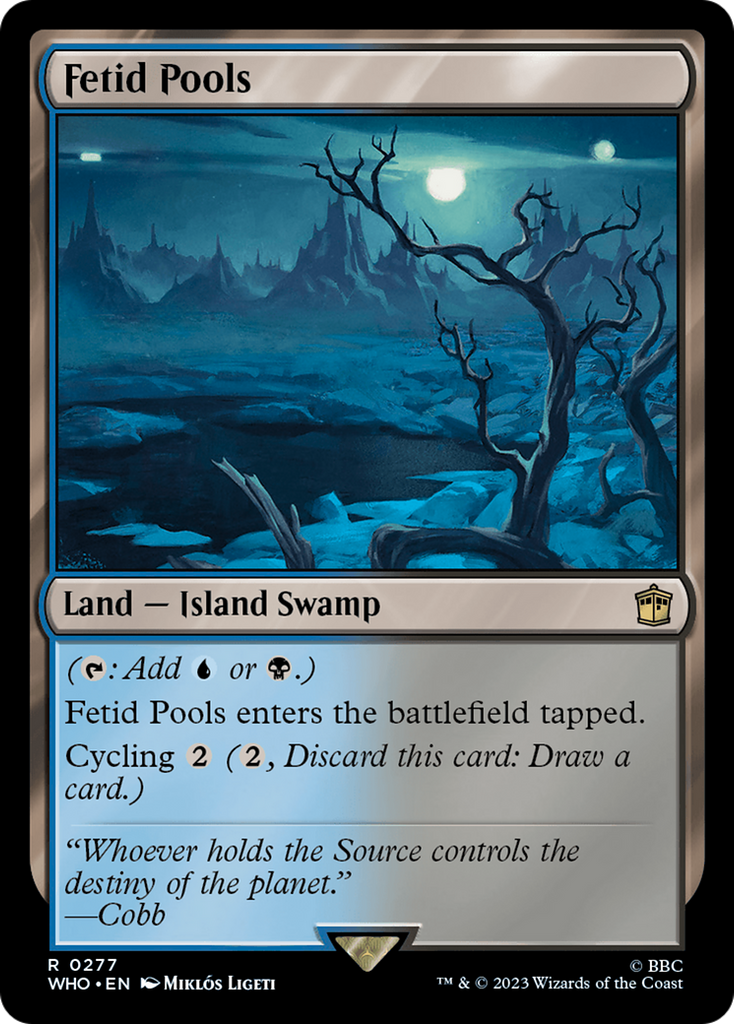 Magic: The Gathering - Fetid Pools - Doctor Who