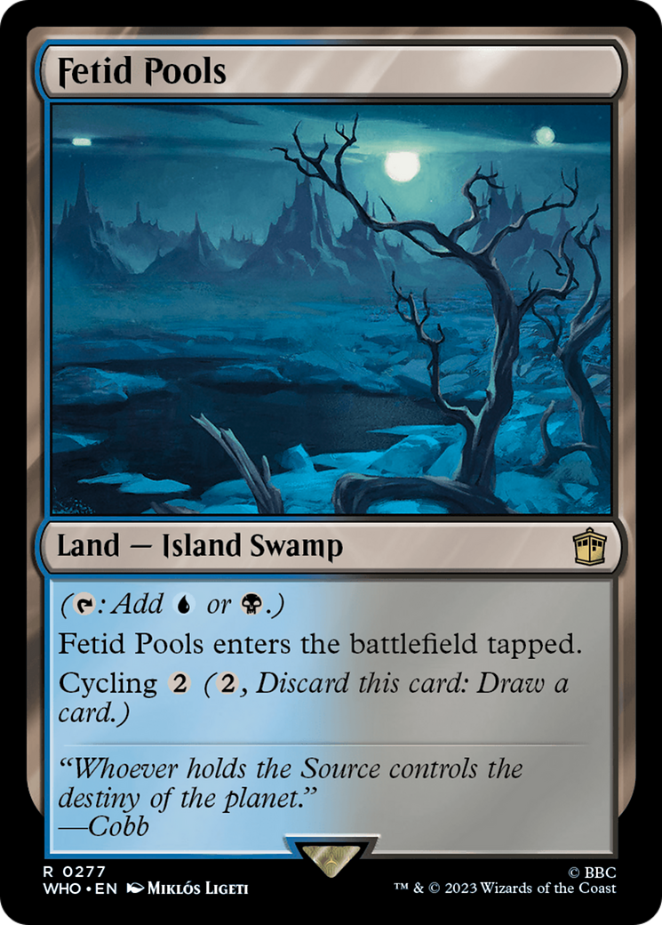 Magic: The Gathering - Fetid Pools Foil - Doctor Who