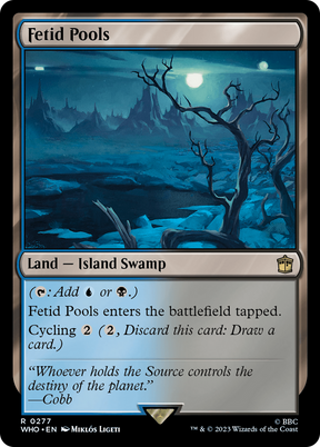 Magic: The Gathering - Fetid Pools Foil - Doctor Who