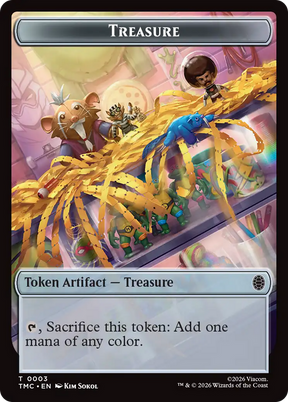 Magic: The Gathering - Treasure Token - Teenage Mutant Ninja Turtles Eternal Tokens
