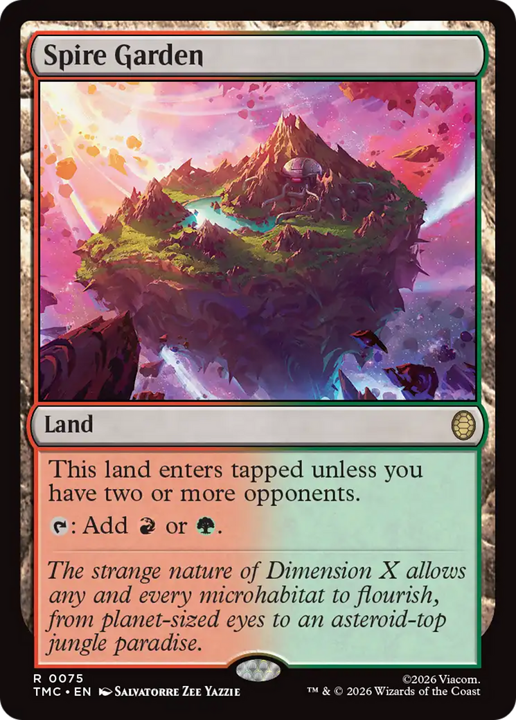 Magic: The Gathering - Spire Garden - Teenage Mutant Ninja Turtles Eternal