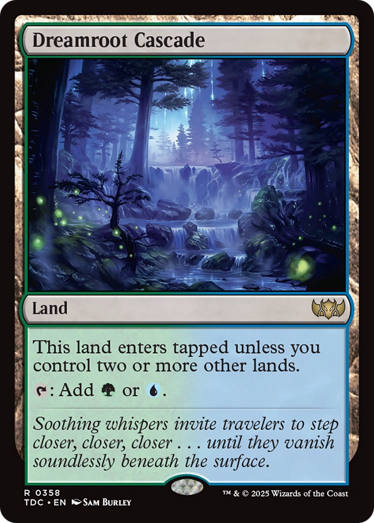 Magic: The Gathering - Dreamroot Cascade - Tarkir: Dragonstorm Commander