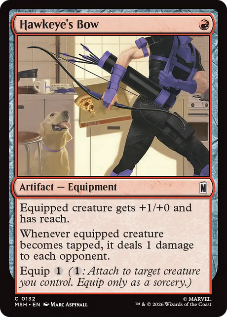 Magic: The Gathering - Hawkeye's Bow - Marvel Super Heroes