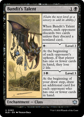 Magic: The Gathering - Bandit's Talent Foil - Bloomburrow