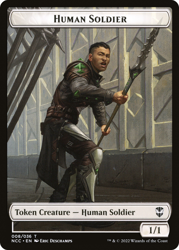 Magic: The Gathering - Human Soldier Token - New Capenna Commander Tokens