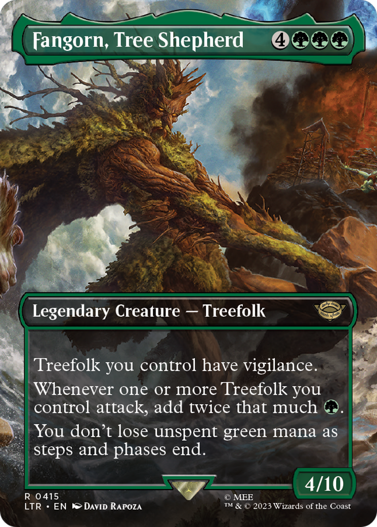 Magic: The Gathering - Fangorn, Tree Shepherd Foil - The Lord of the Rings: Tales of Middle-earth