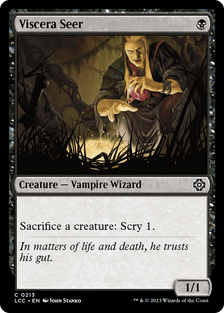 Magic: The Gathering - Viscera Seer - The Lost Caverns of Ixalan Commander