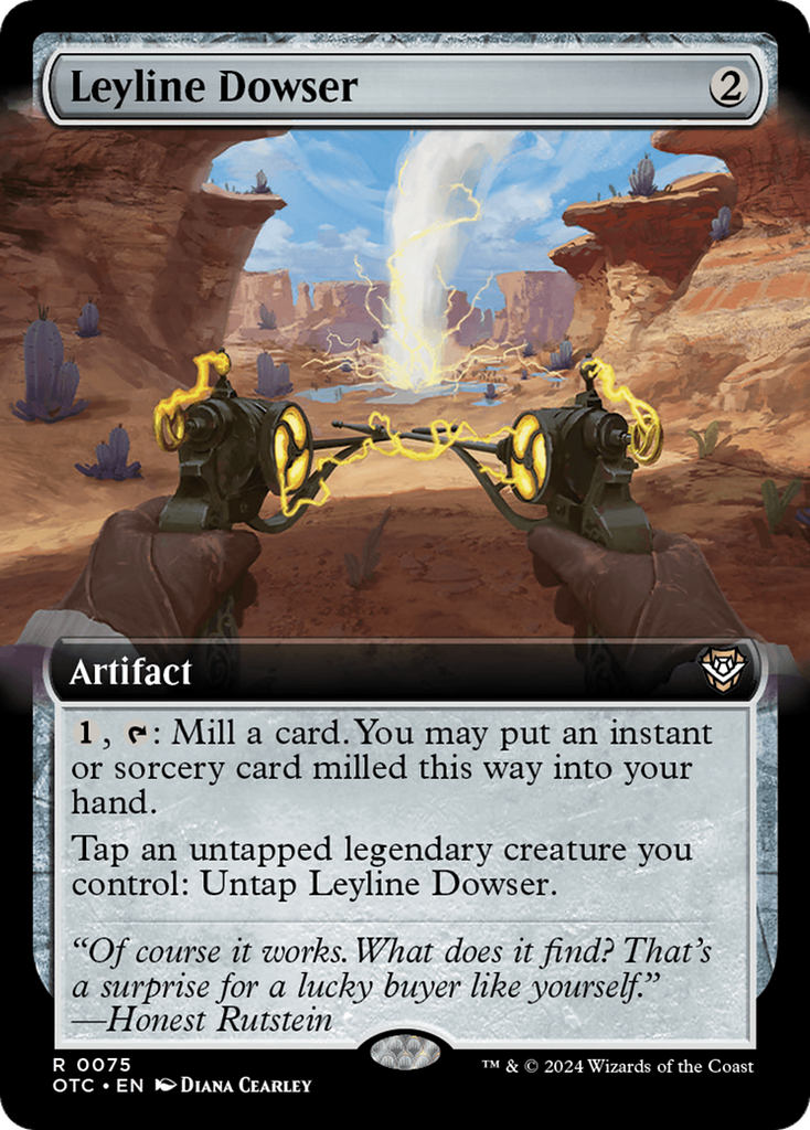 Magic: The Gathering - Leyline Dowser - Outlaws of Thunder Junction Commander