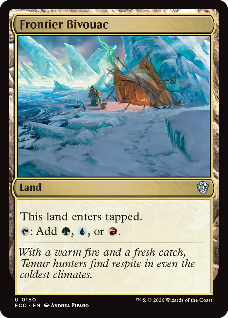 Magic: The Gathering - Frontier Bivouac - Lorwyn Eclipsed Commander