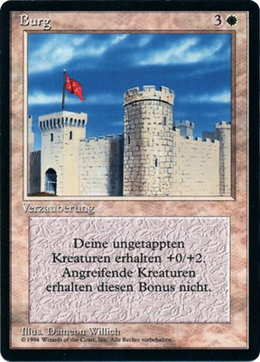 Magic: The Gathering - Burg - Foreign Black Border
