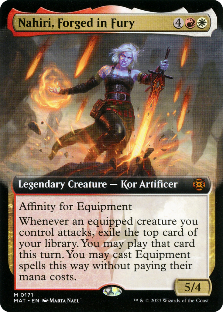 Magic: The Gathering - Nahiri, Forged in Fury - March of the Machine: The Aftermath