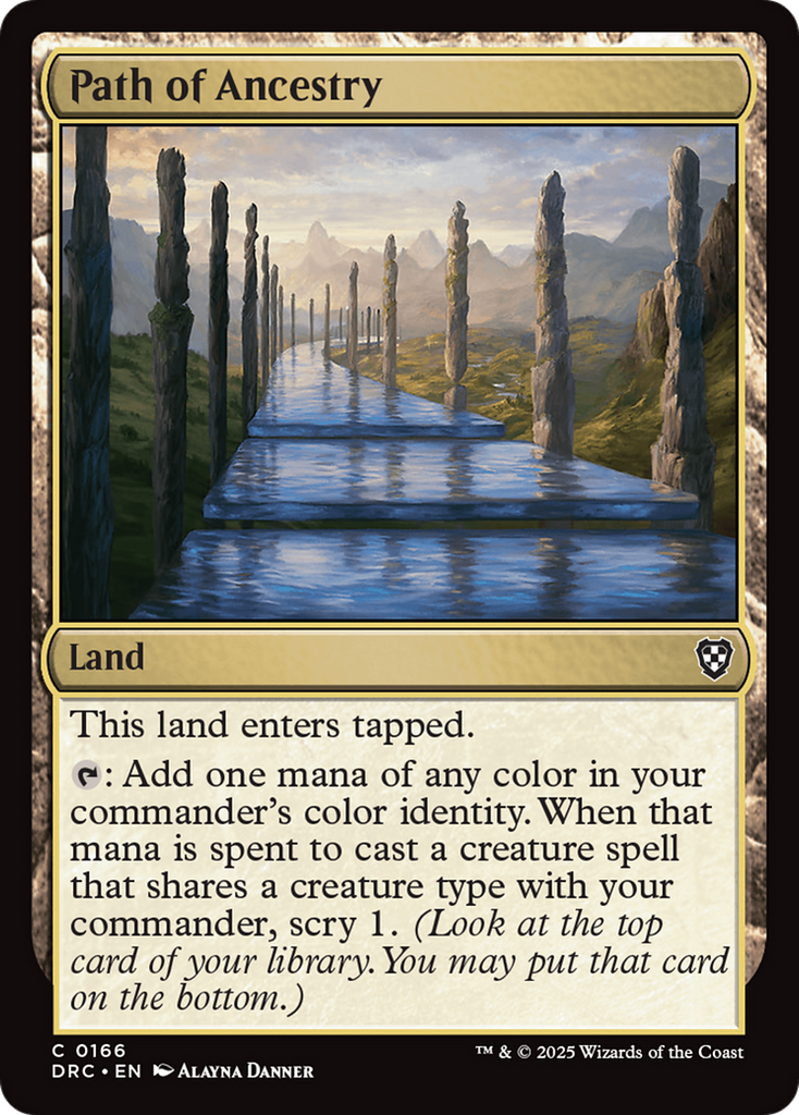 Magic: The Gathering - Path of Ancestry - Aetherdrift Commander