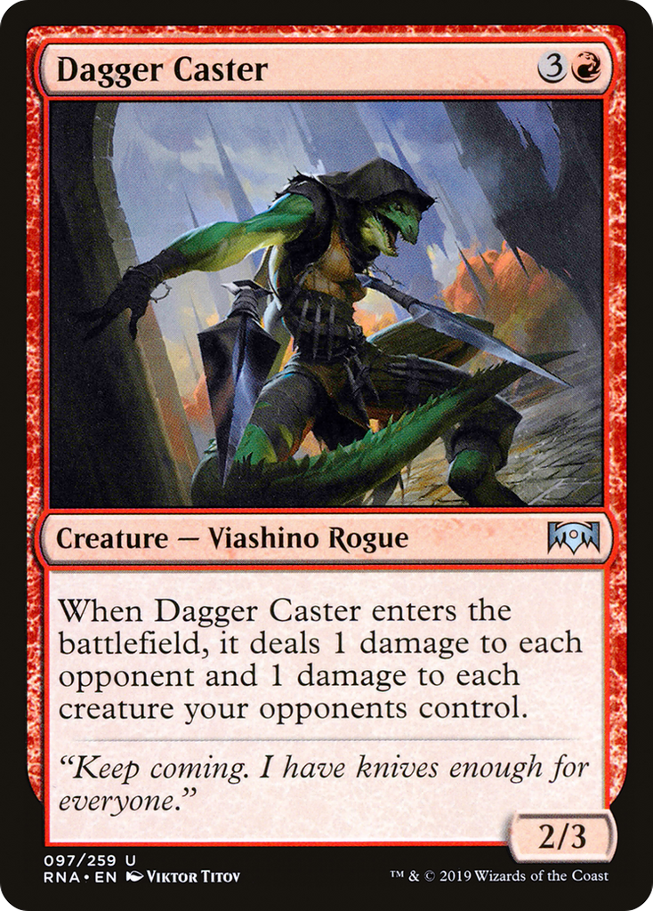 Magic: The Gathering - Dagger Caster Foil - Ravnica Allegiance