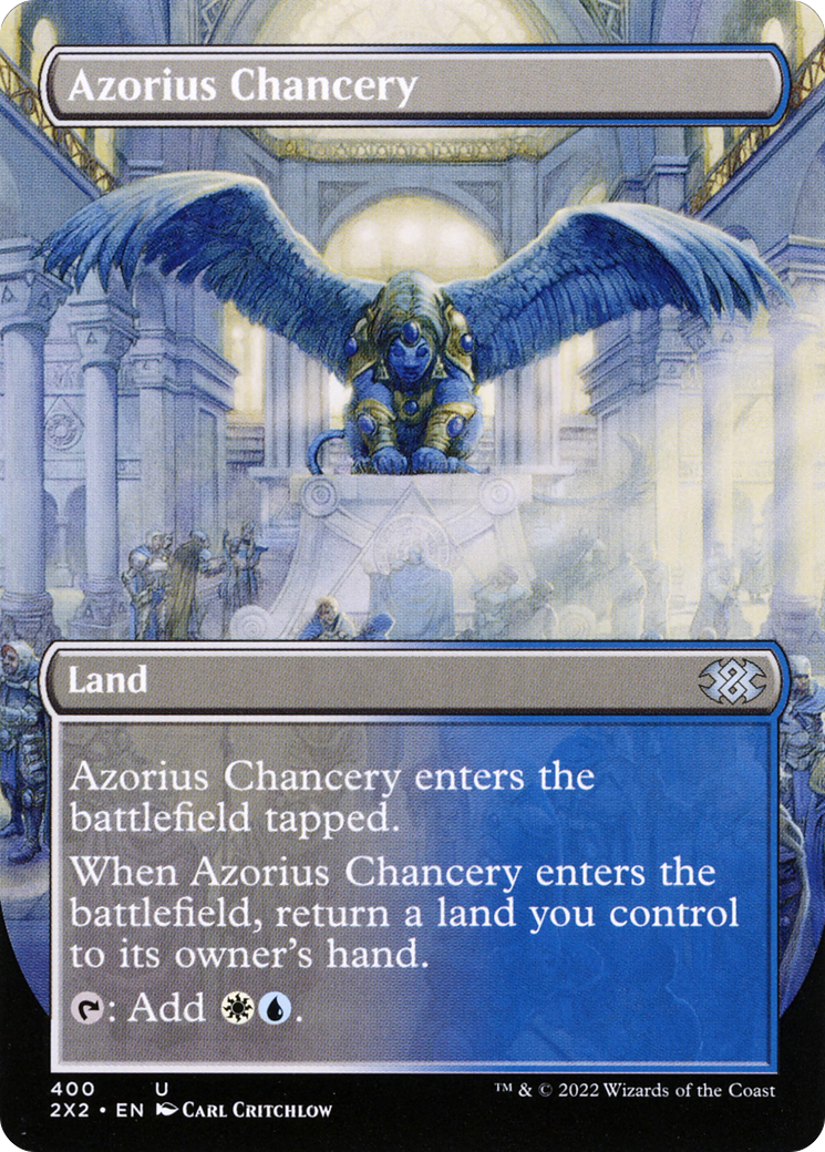 Magic: The Gathering - Azorius Chancery Foil - Double Masters 2022
