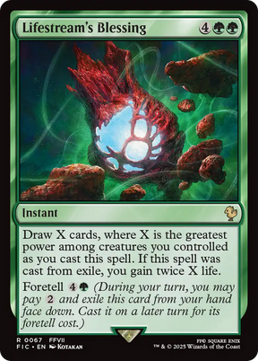 Magic: The Gathering - Lifestream's Blessing - Final Fantasy Commander