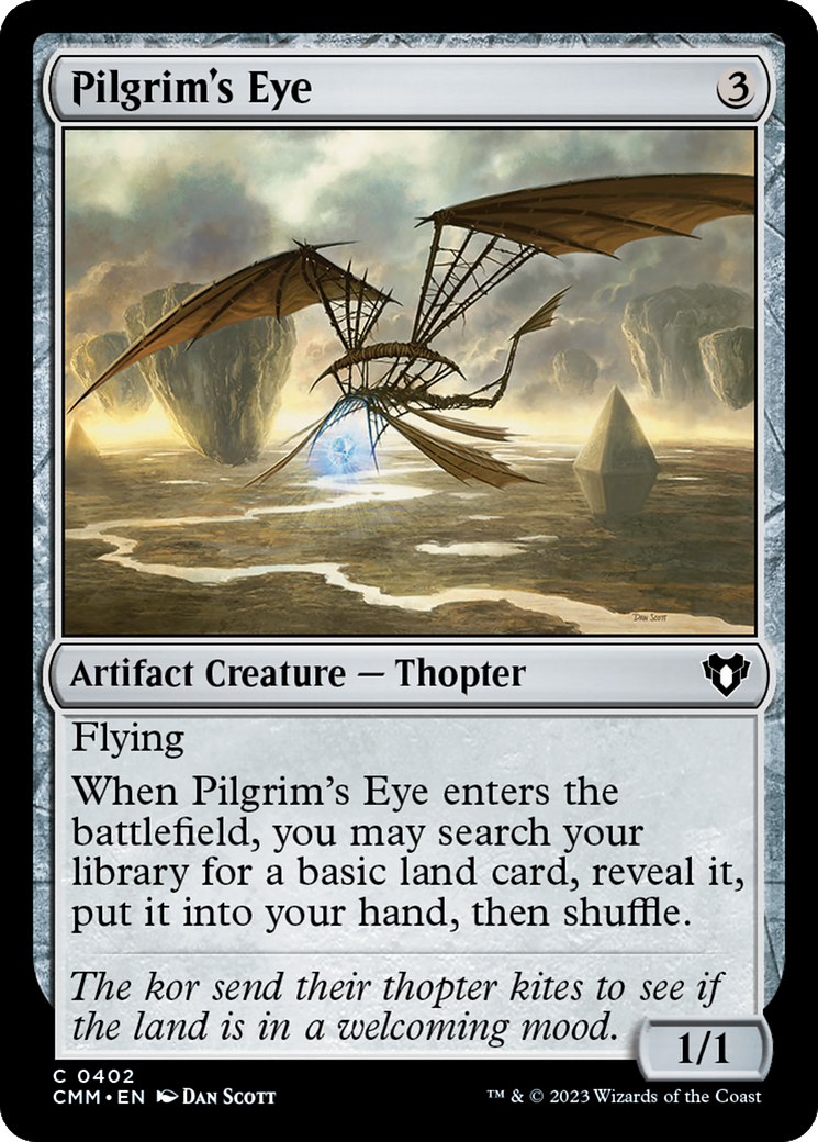 Magic: The Gathering - Pilgrim's Eye Foil - Commander Masters