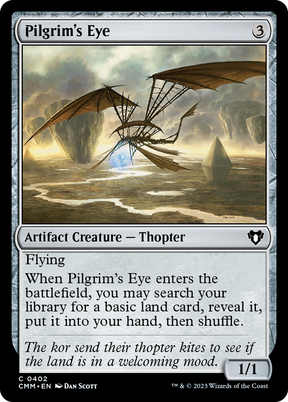 Magic: The Gathering - Pilgrim's Eye Foil - Commander Masters