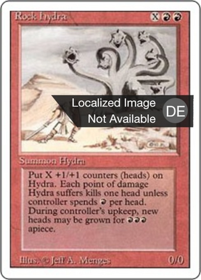 Magic: The Gathering - Felsenhydra - Revised Edition