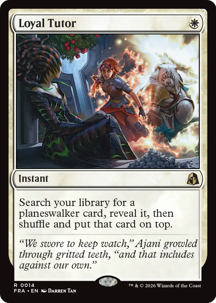 Magic: The Gathering - Loyal Tutor - Reality Fracture