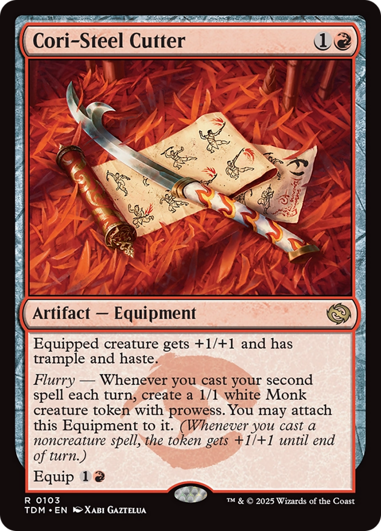 Magic: The Gathering - Cori-Steel Cutter Foil - Tarkir: Dragonstorm