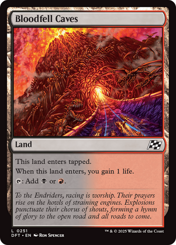 Magic: The Gathering - Bloodfell Caves - Aetherdrift