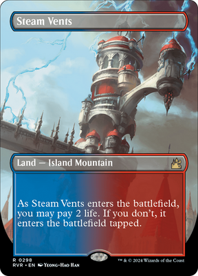 Magic: The Gathering - Steam Vents - Ravnica Remastered