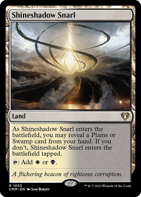 Magic: The Gathering - Shineshadow Snarl - Commander Masters