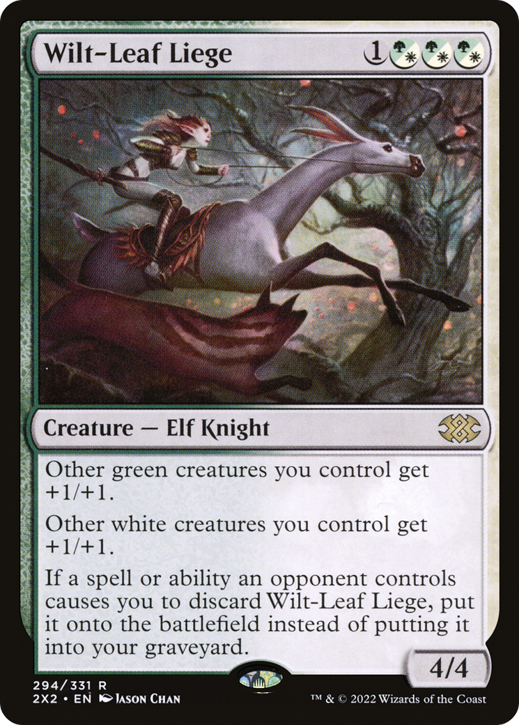 Magic: The Gathering - Wilt-Leaf Liege - Double Masters 2022