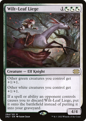 Magic: The Gathering - Wilt-Leaf Liege Foil - Double Masters 2022