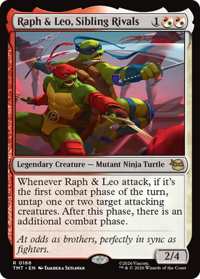 Magic: The Gathering - Raph & Leo, Sibling Rivals - Teenage Mutant Ninja Turtles