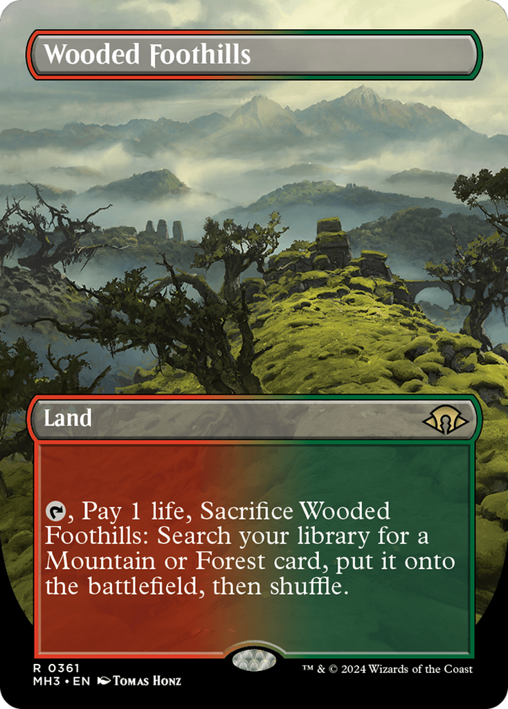 Magic: The Gathering - Wooded Foothills - Modern Horizons 3