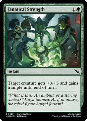 Magic: The Gathering - Fanatical Strength Foil - Murders at Karlov Manor