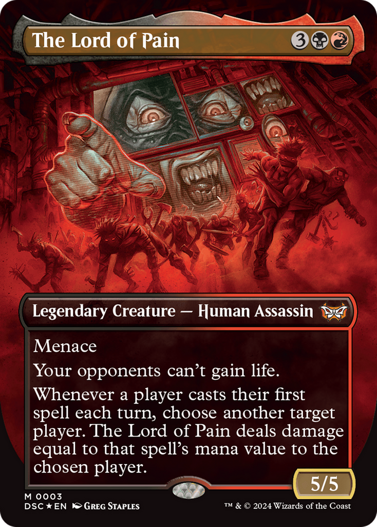 Magic: The Gathering - The Lord of Pain - Duskmourn: House of Horror Commander