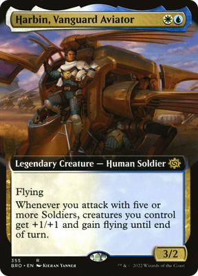 Magic: The Gathering - Harbin, Vanguard Aviator Foil - The Brothers' War