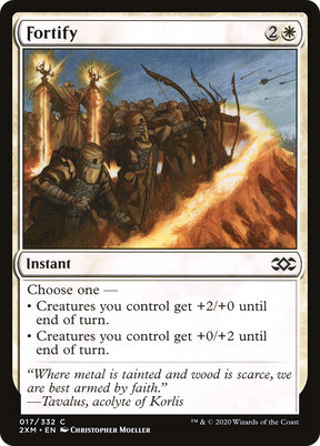 Magic: The Gathering - Fortify Foil - Double Masters