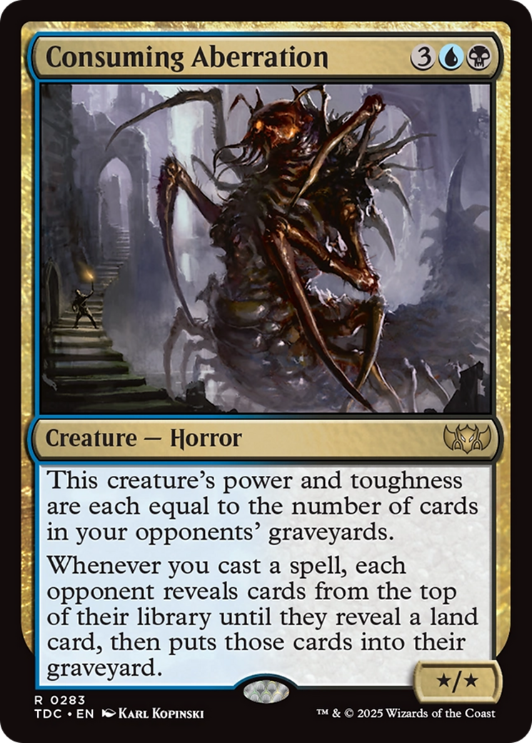 Magic: The Gathering - Consuming Aberration - Tarkir: Dragonstorm Commander