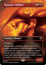 Magic: The Gathering - Magmatic Hellkite // Magmatic Hellkite - Tarkir: Dragonstorm