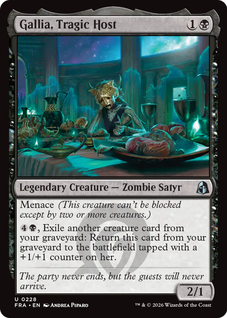 Magic: The Gathering - Gallia, Tragic Host - Reality Fracture