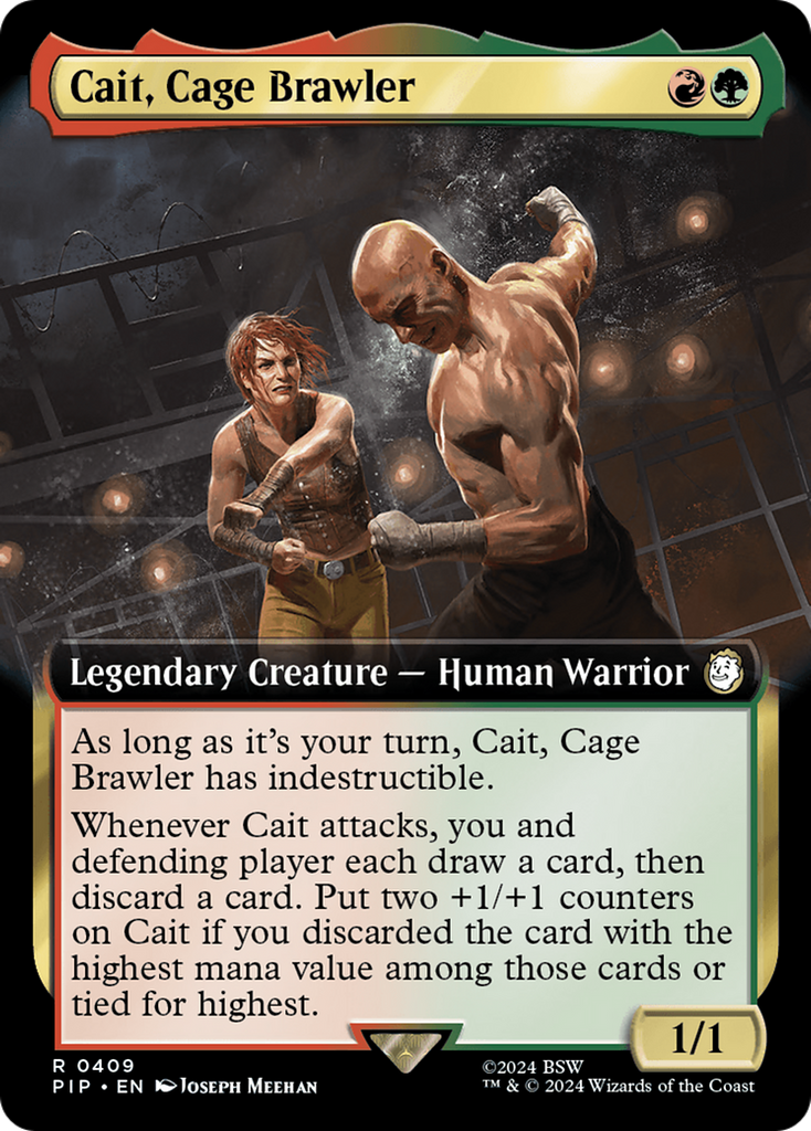 Magic: The Gathering - Cait, Cage Brawler Foil - Fallout